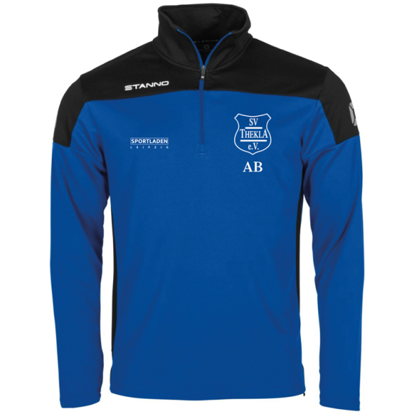 Kinder Half Zip Top Pride - SV Thekla - Blau/ Schwarz